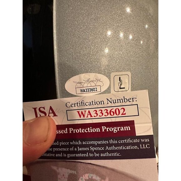 Sebastian Janikowski signed autographed Oakland Raiders full size rep helmet BAS - Picture 4 of 6